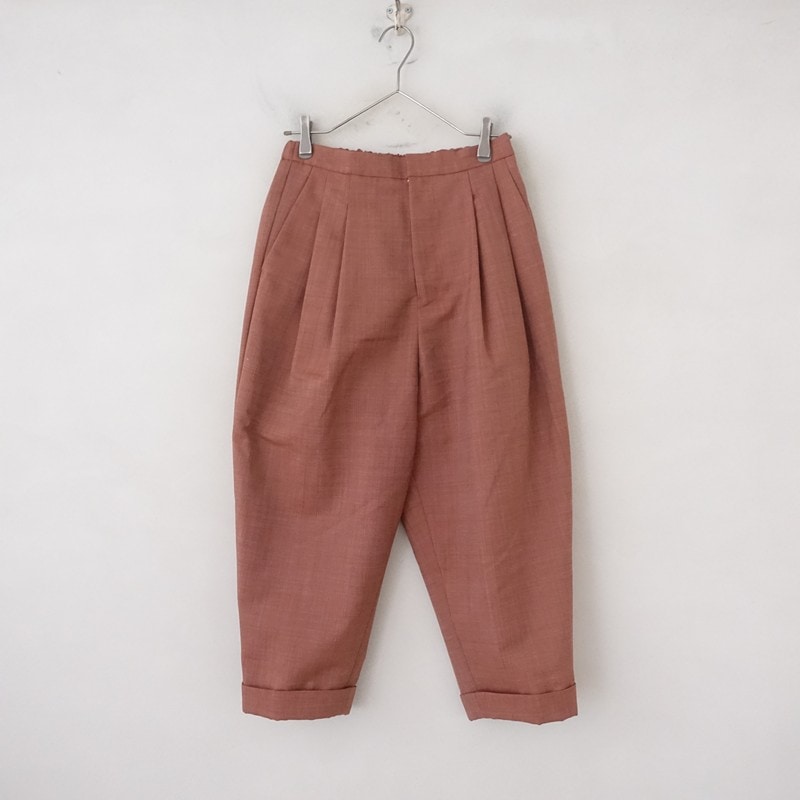 定価6.3万】ミナペルホネン mina perhonen sora テーパードパンツ 36