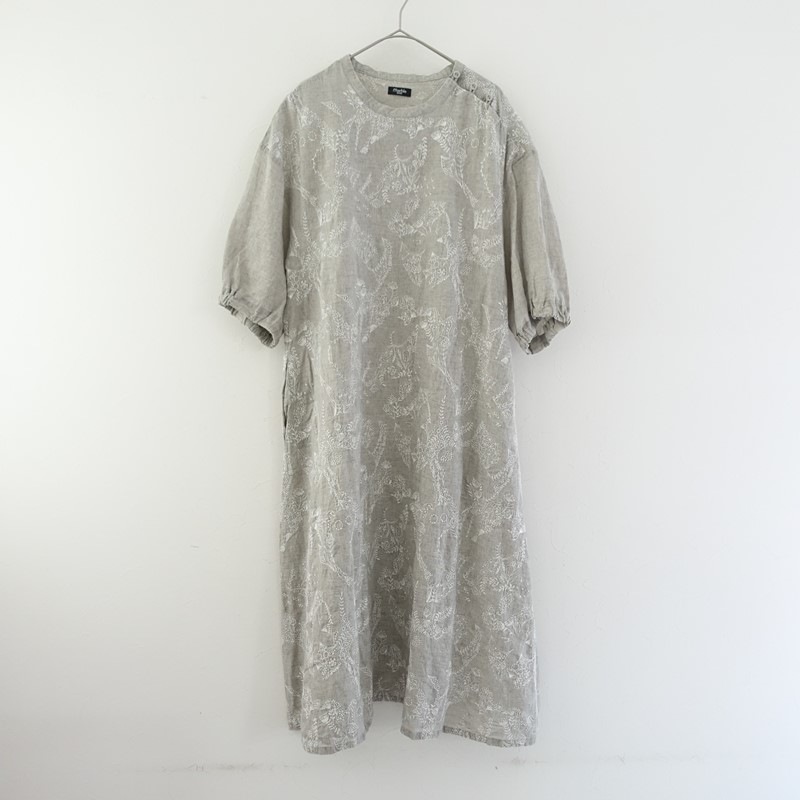 マーブルシュッド marble SUD EMB Damashie リネンコットンエンブロイ
