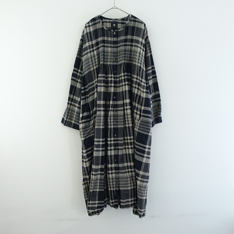 美品/定価3.9万】メゾンドソイル maison de soil ブロックプリントミニ