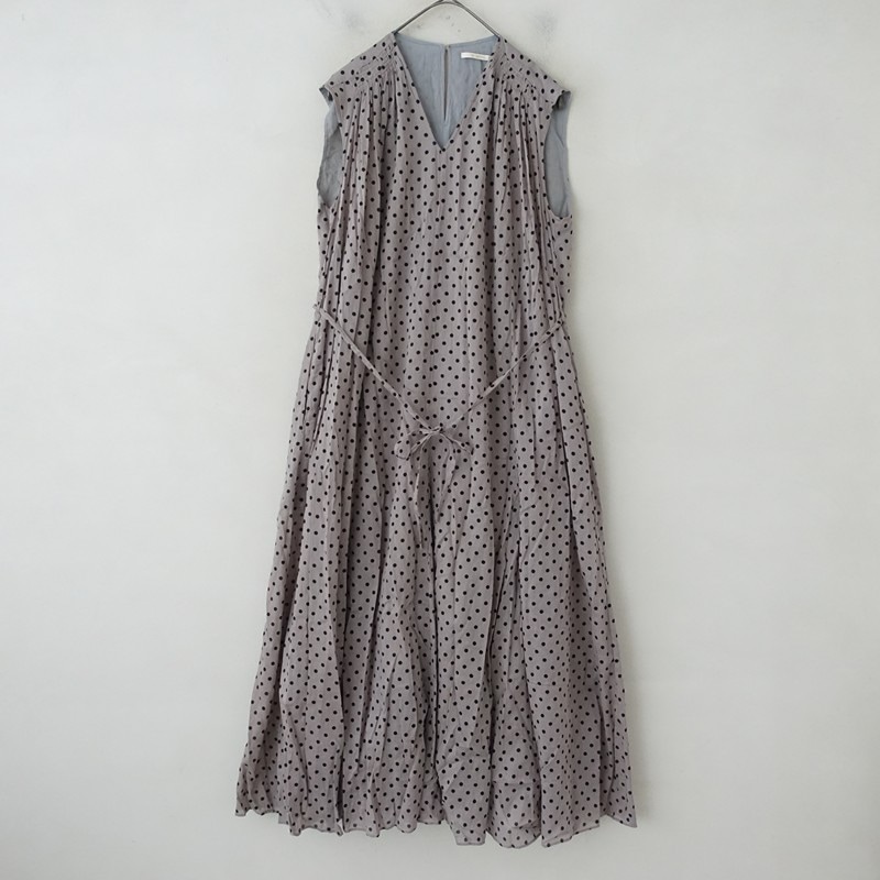 定価2.4万】ヌキテパ ne Quittez pas コットンピンタックロング