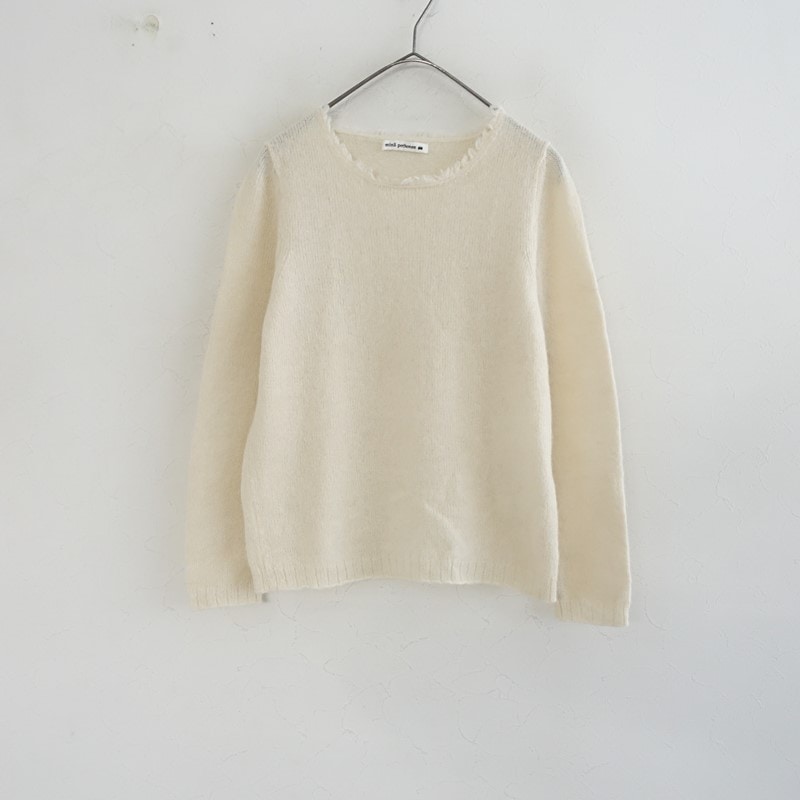ミナペルホネン mina perhonen pomppia 刺しゅうブラウス 36 (25-2602