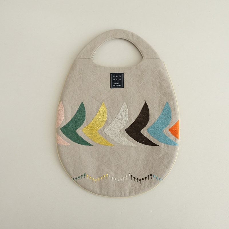 未使用/2024SS】ミナペルホネン mina perhonen twin flower toast bag