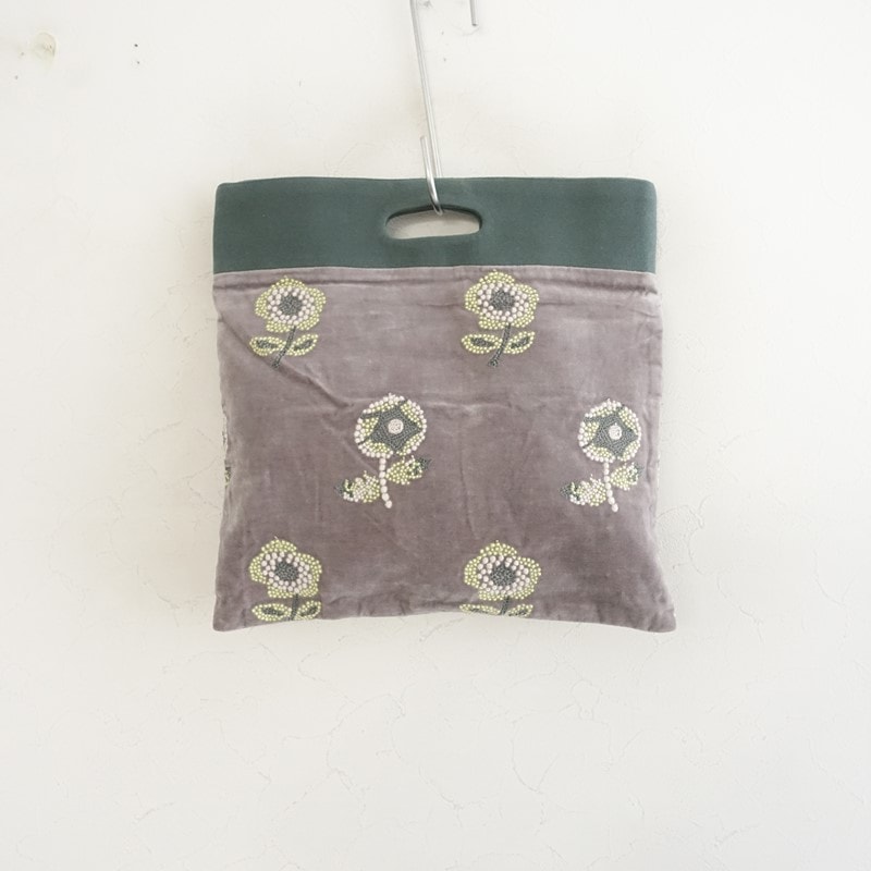 美品】ミナペルホネン mina perhonen flower leap mini bag ミニバッグ