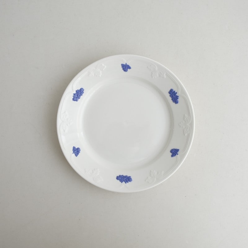 ���̲��ۥ�����ơ���/�������ե��٥� GUSTAVSBERG BLA BLOM �ץ졼��22cm   (wa84-2603-58)��30F62��