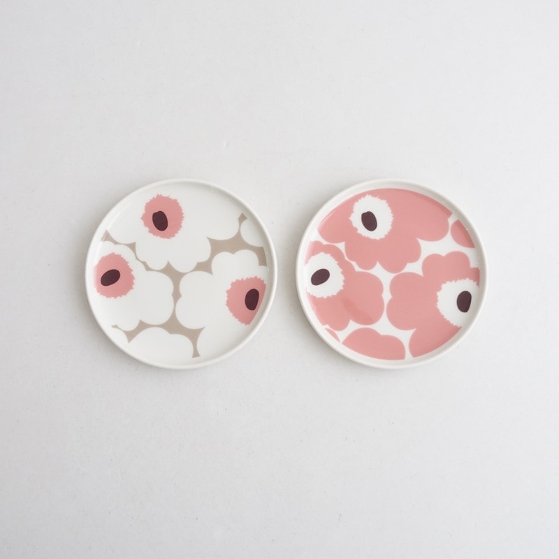 ���̲��ۥޥ��å� marimekko Unikko ���˥å� �ץ졼�� 13cm 2�祻�å�   (wa23-2603-53)��40F62��