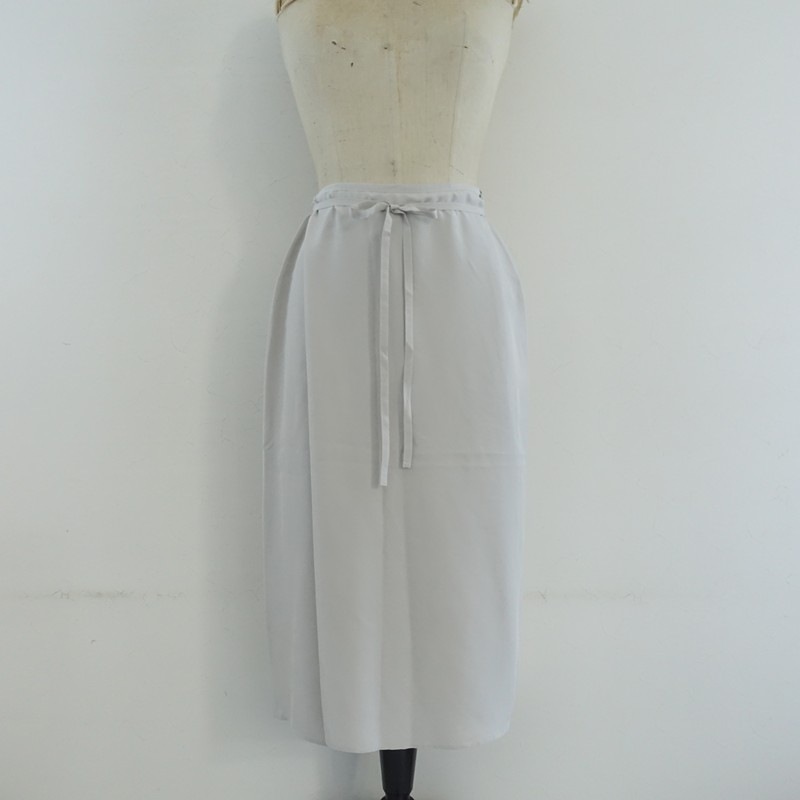 定価4万】ヨリ Yoli Silk wrap skirt シルクラップスカート 02 (jsk25