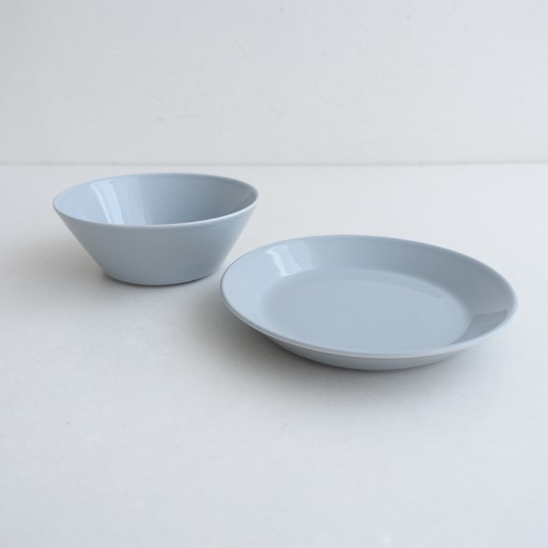 ���̲��ۥ��å��� iittala TEEMA �ܥ��� �ץ졼�� 2�����å� �ѡ��륰�졼   (wa23-2605-13)��60F62��