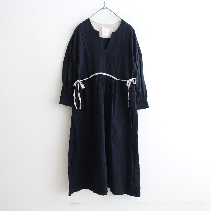 ネストローブ nest Robe リネンオーバーサイズシャツワンピース (2