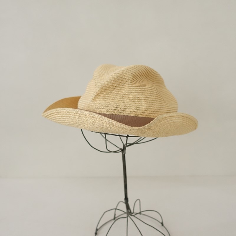 �����1.8���ۥޥ��奢���� mature ha. BOXED HAT 6.5cm brim grosgrain ribbon �ܥå����ϥå�   (ha10-2605-112)��51F62��