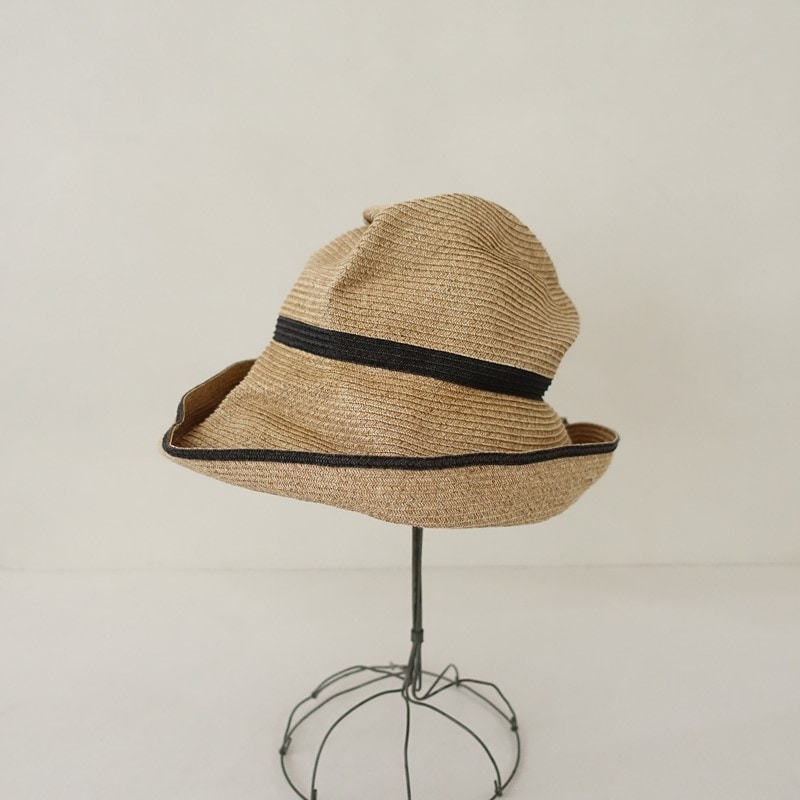 �����1.6���ۥޥ��奢���� mature ha. BOXED HAT 11cm brim switch color line �ܥå����ϥå�   (ha10-2605-110)��51F62��