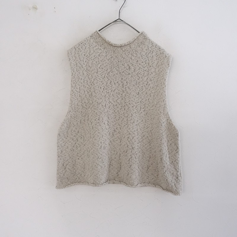 ������/2026/���1.9���ۥ������२���� evam eva cotton slub vest  M (2-2605-285)��51F62��