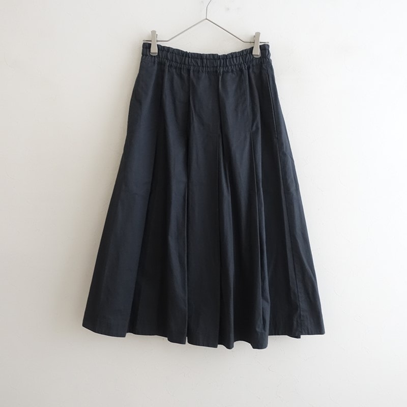 �����2.6���ۥޡ�����åȥϥ����� MHL. SOFT DENSE COTTON�ץ꡼��SKIRT  1 (sk2-2605-191)��61F62��