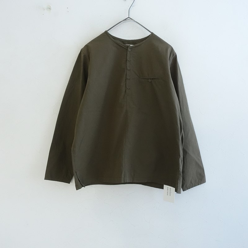 ������/2024/���2.3���ۥ��ȥꥨ�ʥ륻 atelier naruse henry neck shirt �ץ륪���С������  F (k25-2605-578)��61F62��