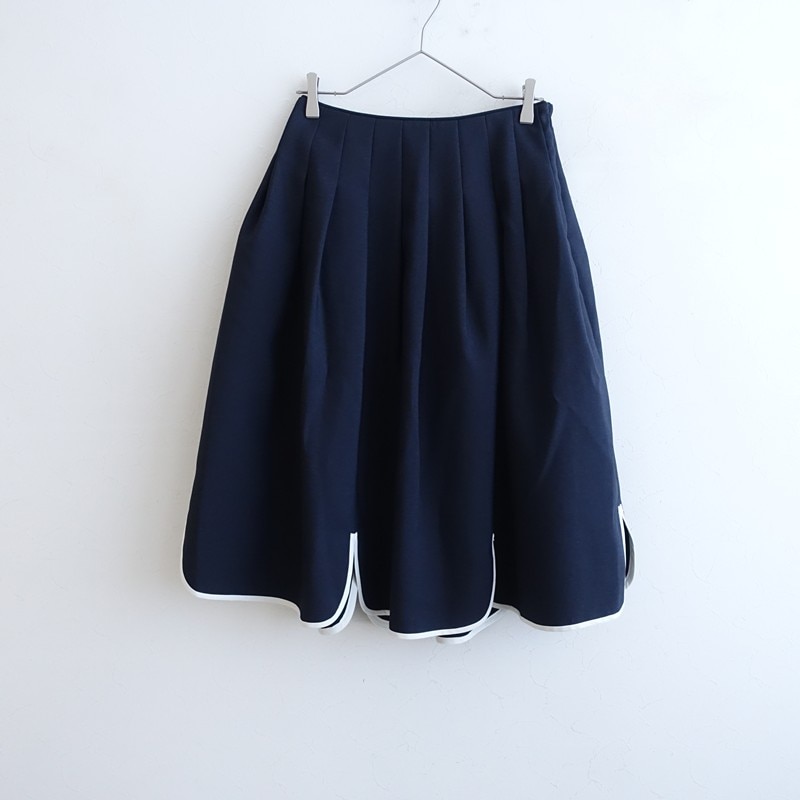 定価9.3万】ミナペルホネン mina perhonen leimaハイネックシルク