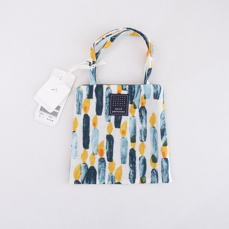 minä perhonen（ミナペルホネン）ミニバッグ①未使用品 美品】ミナペルホネン mina perhonen tori bag とりバッグ (ba85-2405