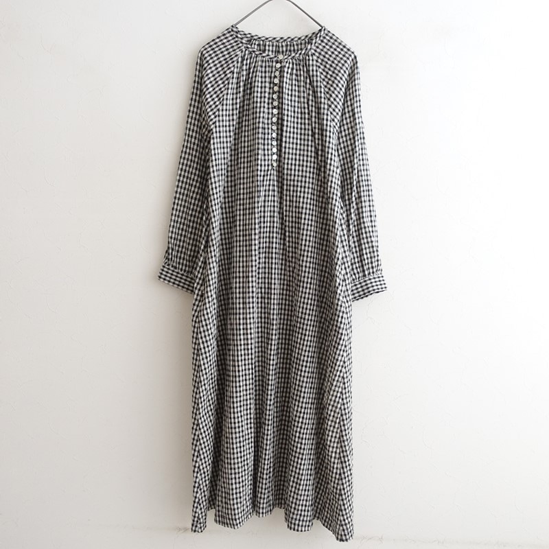 ゼロハチマブ 08 Mab リネンビッグシルエットチュニックワンピース F