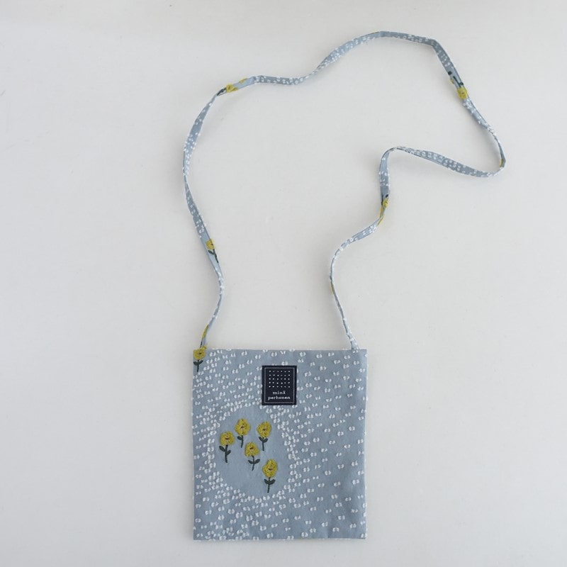 美品】2023SS/ミナペルホネン mina perhonen choucho pocket bag (ba31