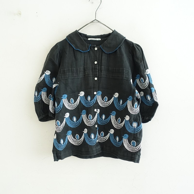 定価8.8万】ミナペルホネン mina perhonen forest parade シルク