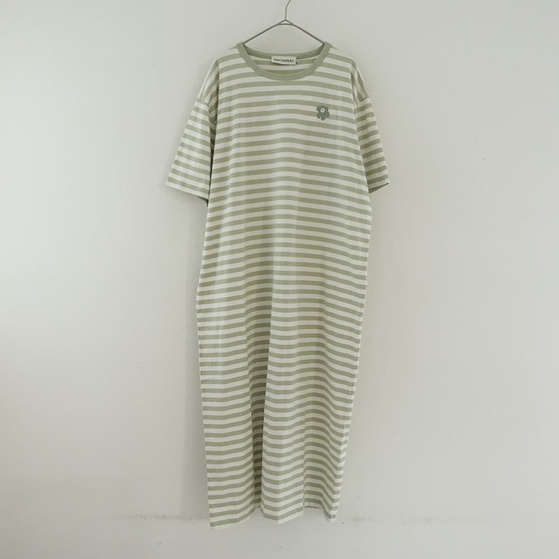 ������/2024SS/���3.5���ۥޥ��å� marimekko Tasaraita Unikko Oversized dress �ܡ��������ԡ���  M (25-2606-168)��70G62��