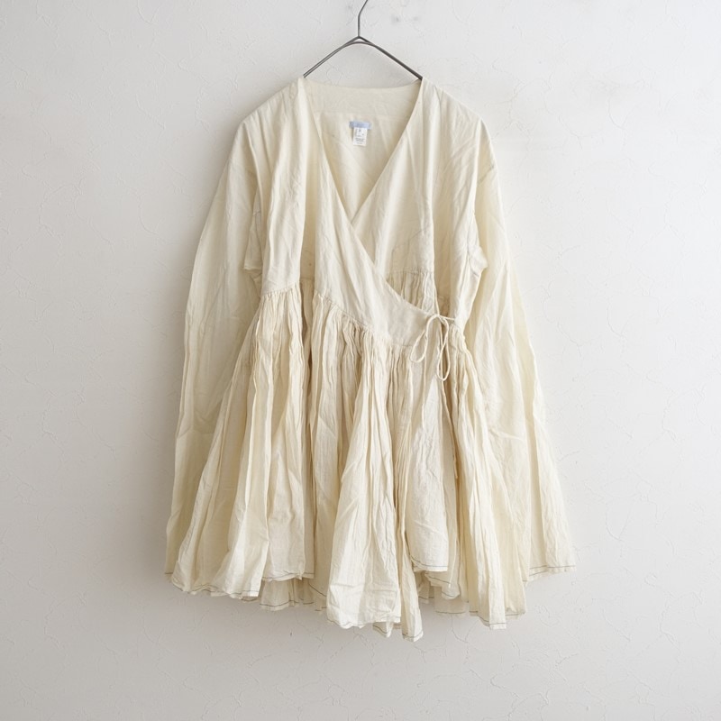 美品】ドーサ DOSA シルクフレアワンピース 2 (25-2603-268)【80D62