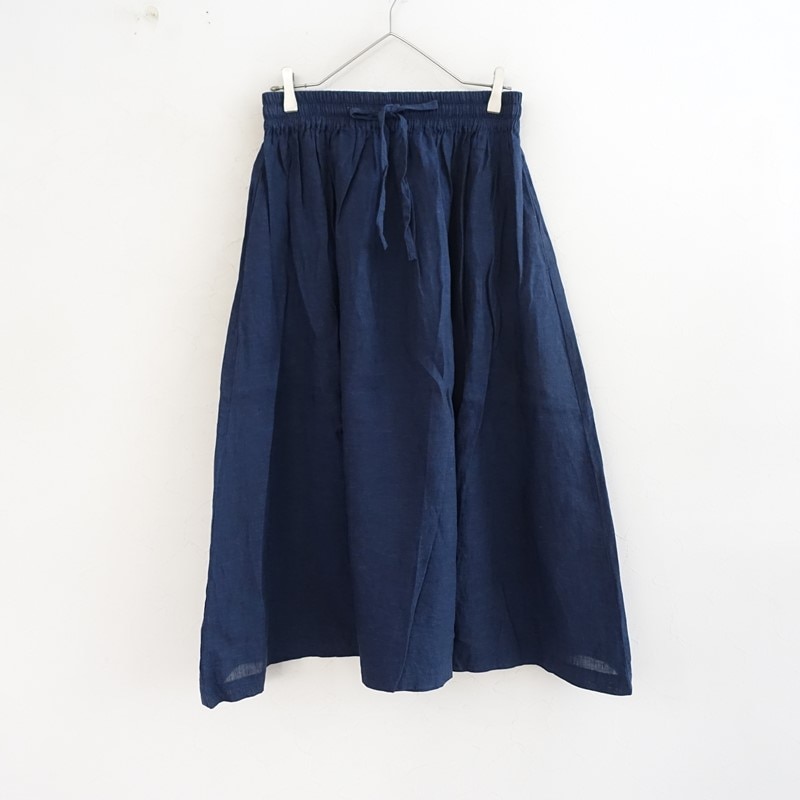 定価1.4万】マイヨ maillot Gingham linen back tuck shirt Tee
