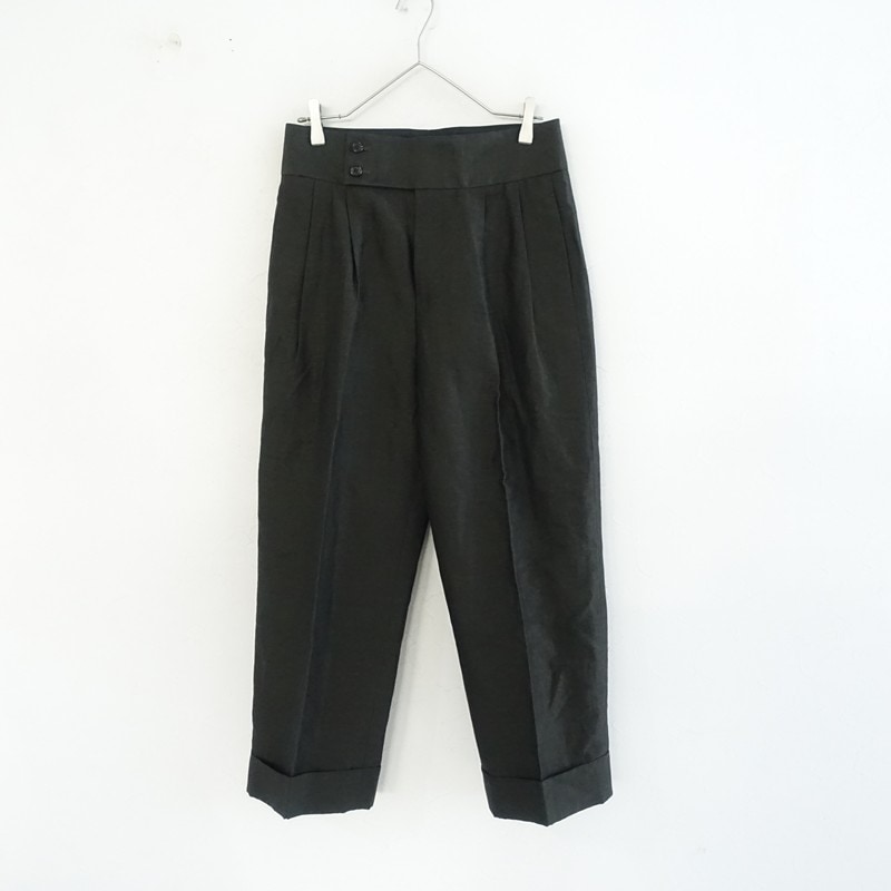 �����4.2���ۥޡ�����åȥϥ����� MARGARET HOWELL WASHED LINEN COTTON TROUSERS  2 (2-2606-343)��02G62��