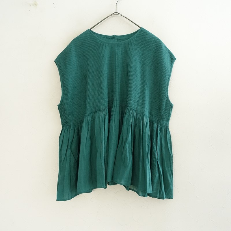 ��̤����/���2.7���ۥ᥾��ɥ����� maison de soil 80��S ORGANIC VOILE PLAIN CREW-NECK SHIRT  1 (25-2606-355)��02G62��