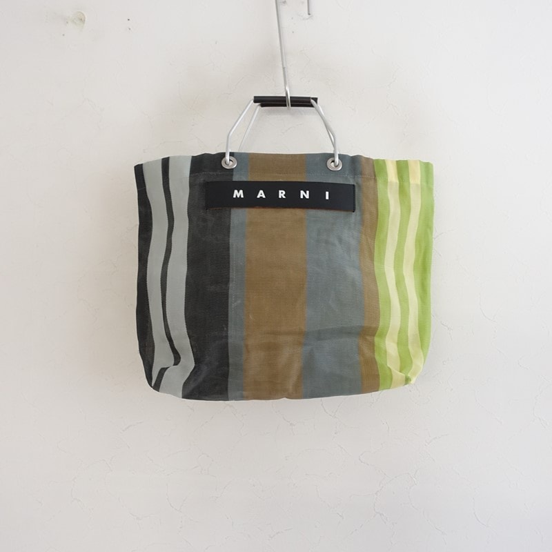 �ޥ�� MARNI MARKET STRIPE BAG   (ba7-2606-186)��12G62��