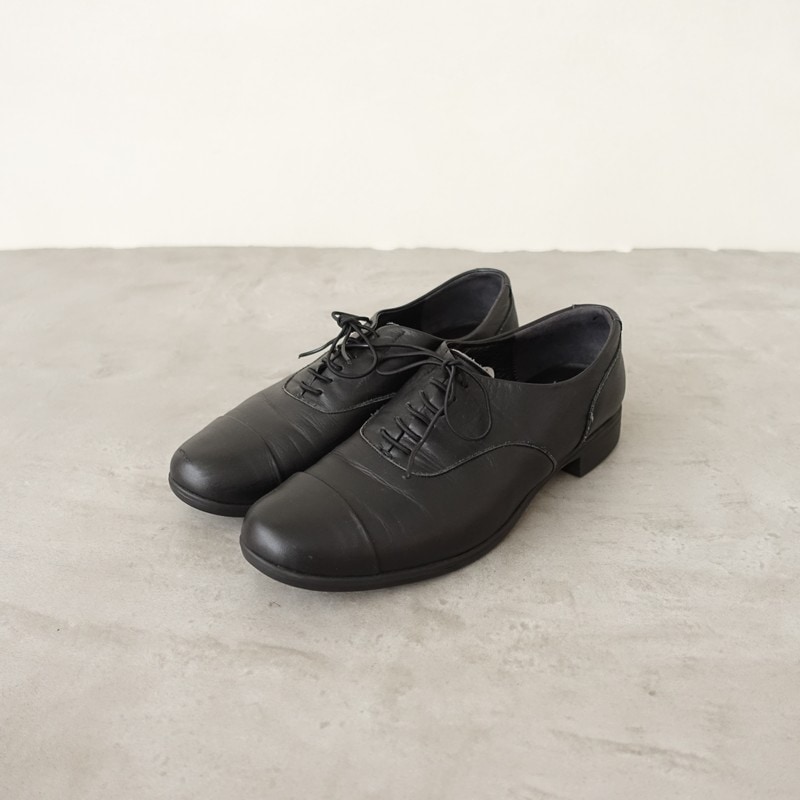 chausser トラベルシューズ レースアップ 36 ブラック オールブラック ショセ トラベル レースアップシューズ 黒 36 Shoes Fashion 【公式通販】