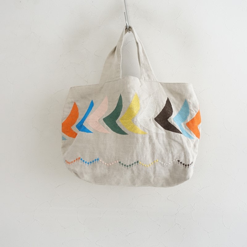 レディース mina perhonen ミナペルホネン パニーニバッグbird beige