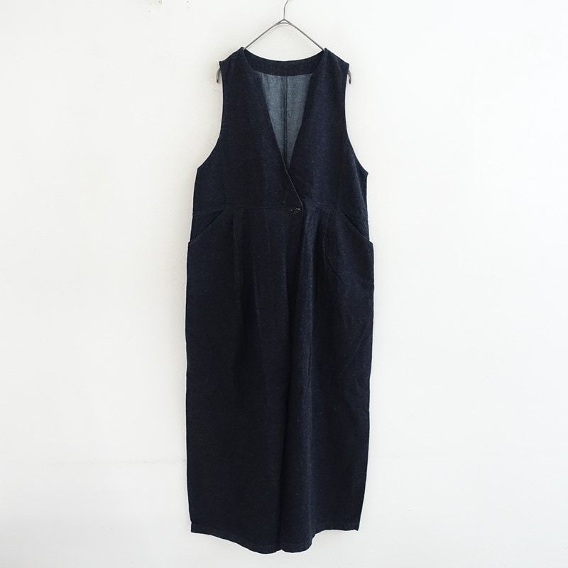 美品/2025/定価2.7万】ネストローブ nest Robe リネン刺しゅう切替