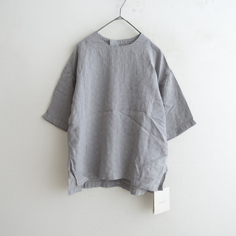 ��2024SS/̤����/���4.1���ۥ����ߥå������� COSMIC WONDER Old floral-patterned linen short sleeve pullover  S (k1-2607-282)��21H62��