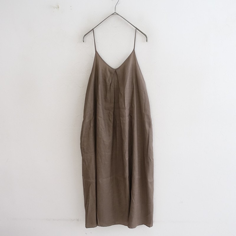 ヤンマ産業 YAMMA リネンVネックワンピース (33-2604-309)【90E62