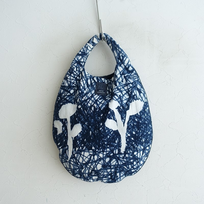 ミナペルホネン mina perhonen petal flame エッグバッグ egg bag