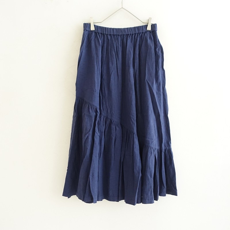 定価3.1万】ネストローブ nest Robe ヘンプドルマンシャツワンピース F