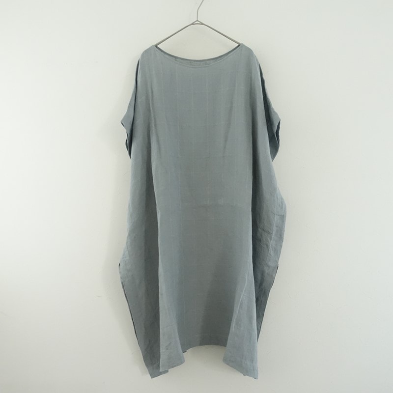 ��2025/���3.4���ۥ������२���� evam eva linen stitches poncho  F (2-2608-226)��30I62��