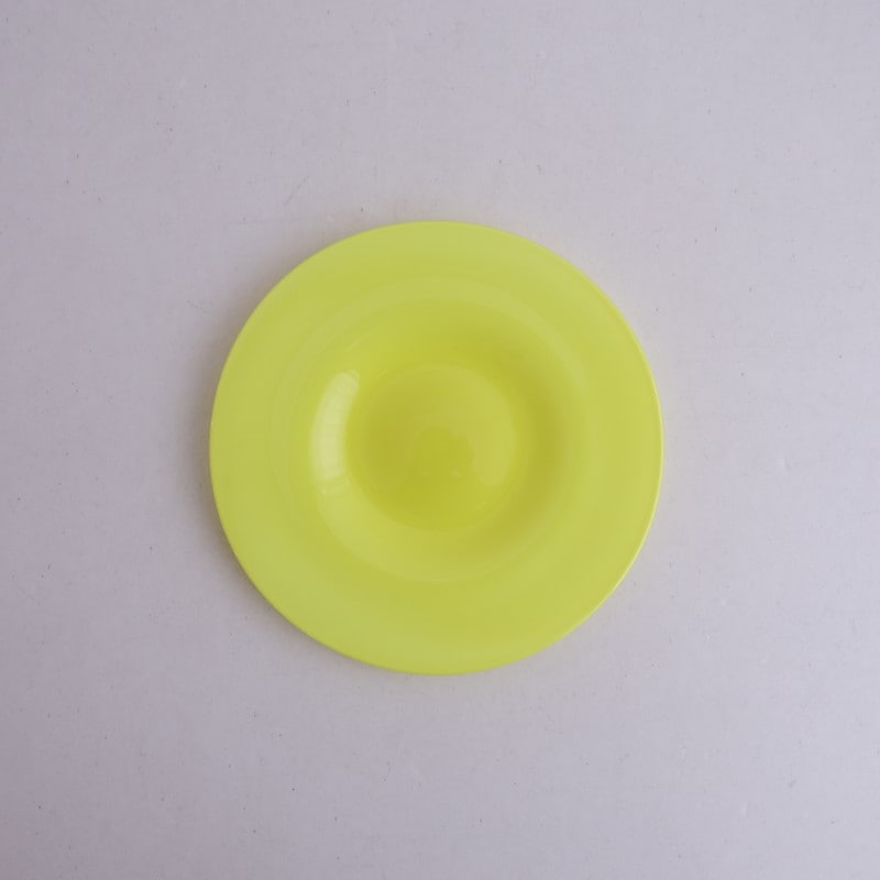 長峰菜穂子 フラワーリム 深皿 21㎝ (wa23-2503-42)【81D52