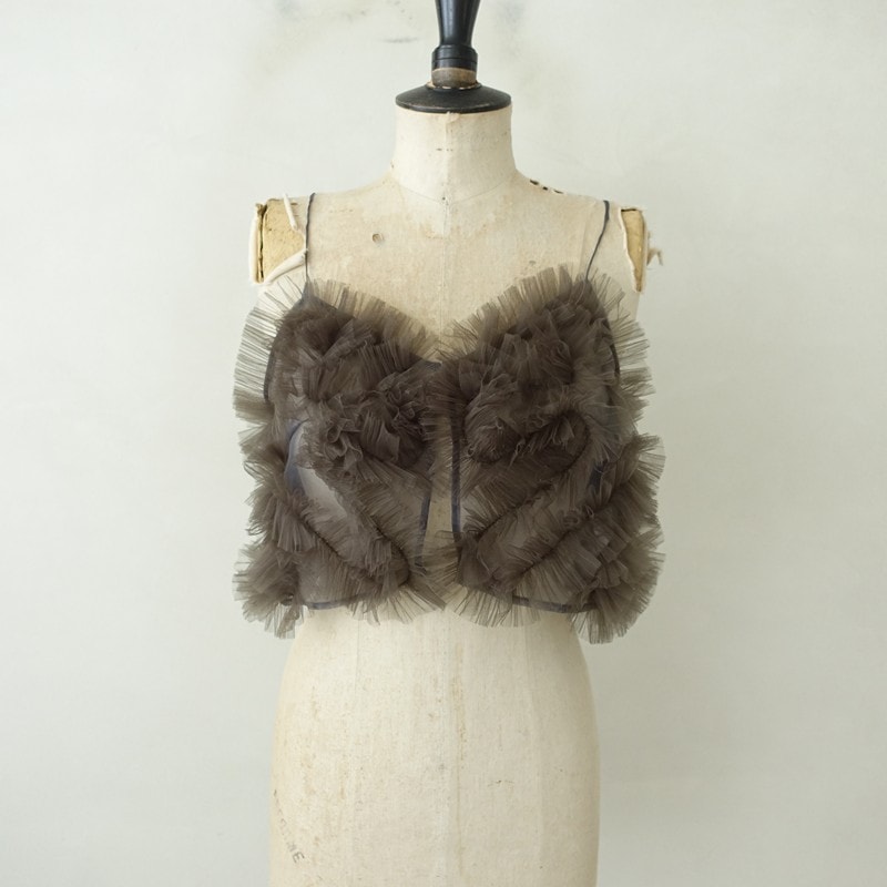 ������/���1.5���ۥإ��ɥåȥ��� HeRIN.CYE Many frill bustier  F (25-2608-360)��90I62��