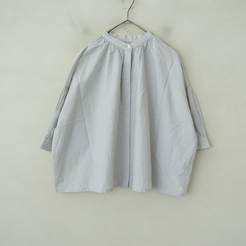�桼��쥹�� humoresque gather short sleeve �Х�ɥ��顼�֥饦��  - (j25-2608-433)��11I62��