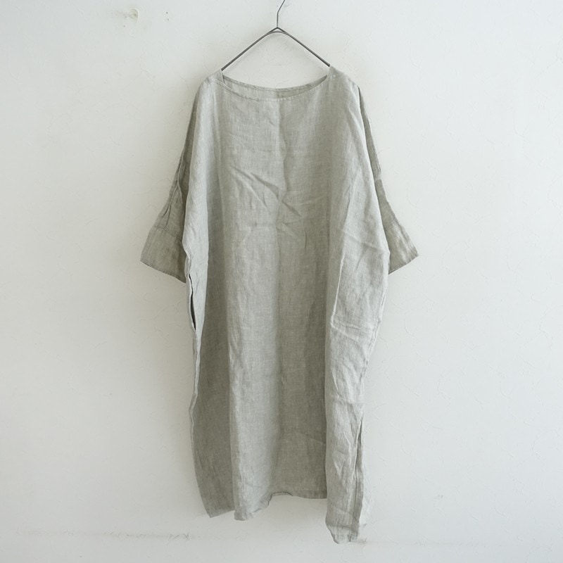 ネストローブ nest Robe リネンノースリーブワンピース - (25-2608-65