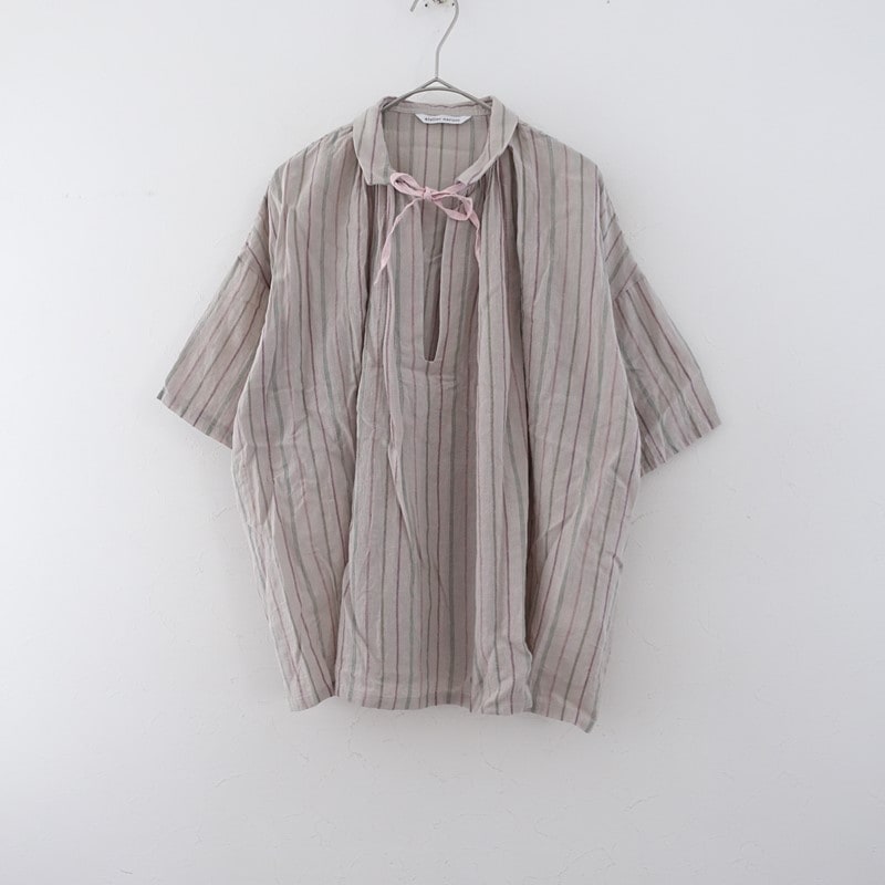 定価2.3万】アトリエナルセ atelier naruse コットンノーカラーデニム