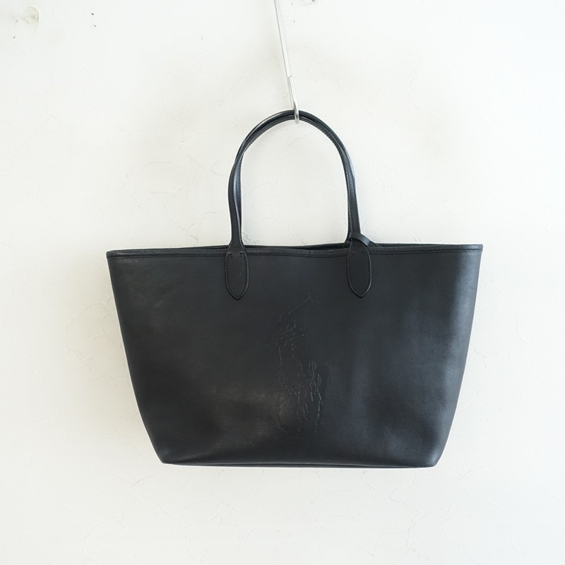 ラルフローレン Ralph Lauren レザートートバッグ (ba7-2608-125