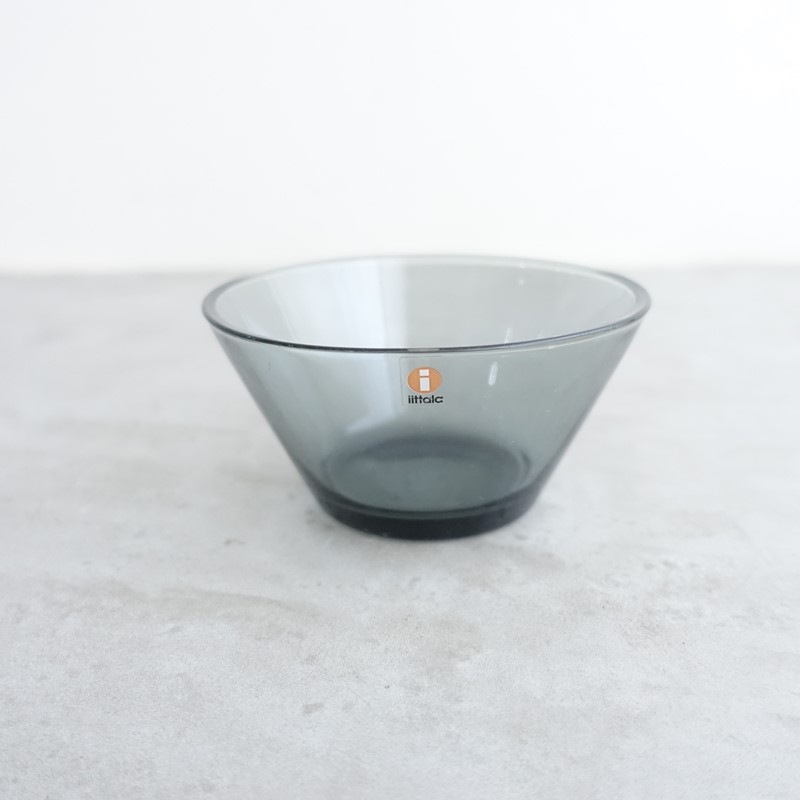 北欧】イッタラ iittala Kartio ボウル グレー (wa23-2608-52)【41I62