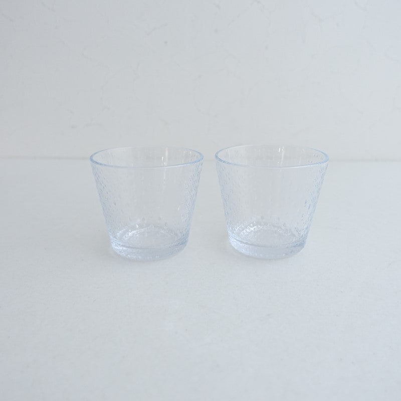 北欧】イッタラ iittala Tundra タンブラー クリア ペア (wa84-2608-44