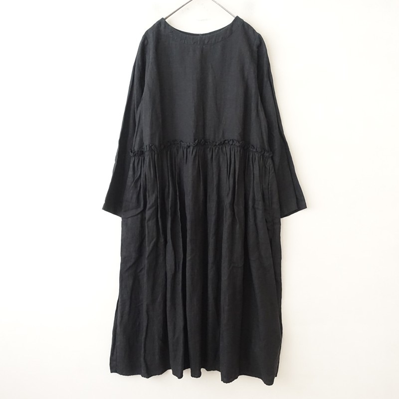 定価2.5万】ネストローブ nest Robe リネンウエストフリル2way