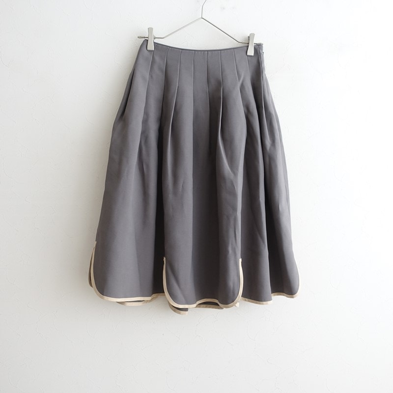 定価5.2万】ミナペルホネン mina perhonen rain friendsスカラップヘム
