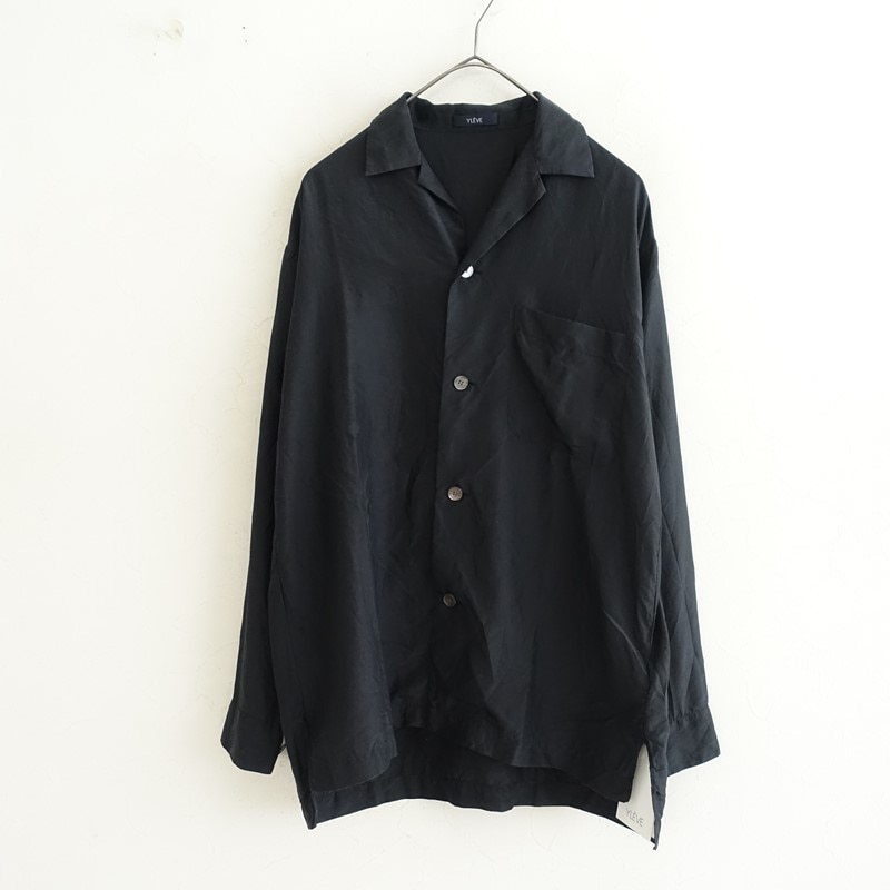 2026SS/定価5.3万】イレーヴ YLEVE SILK HABUTAE PAJAMA SHIRT 1 (4