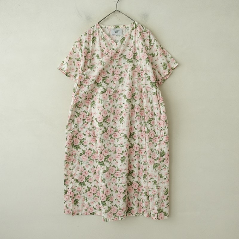 ヤエカライト YAECA WRITE 91720 カシュクールワンピース M (25-2608