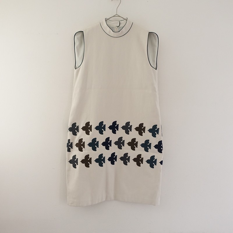 ミナペルホネン mina perhonen forest dot ノースリーブワンピース 36