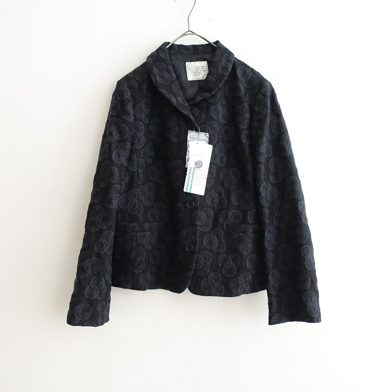 Sally Scott サリースコット コート 未使用/定価5.7万】サリースコット Sally Scott ウール刺しゅう